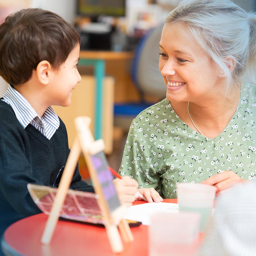 Student with Teacher